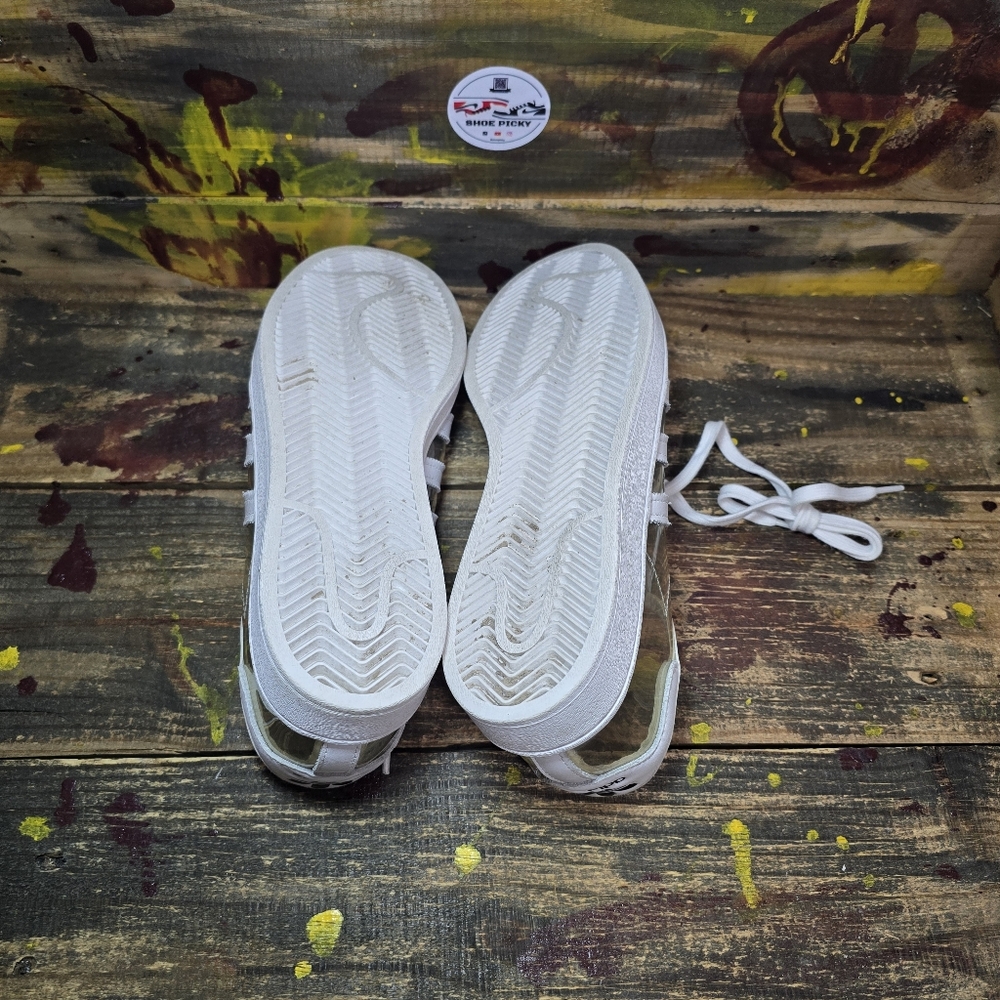 Adidas Originals Superstar Shell Toe Transparent Clear/White FZ0245 Sz 10.5 Used - Picture 7 of 8